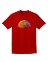 Rainbow Moon Adult Dark T-Shirt-Mens T-Shirt-TooLoud-Red-Small-Davson Sales