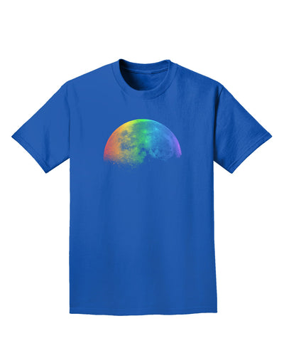 Rainbow Moon Adult Dark T-Shirt-Mens T-Shirt-TooLoud-Royal-Blue-Small-Davson Sales