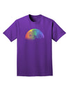 Rainbow Moon Adult Dark T-Shirt-Mens T-Shirt-TooLoud-Purple-Small-Davson Sales