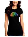 Rainbow Moon Juniors Crew Dark T-Shirt-T-Shirts Juniors Tops-TooLoud-Black-Juniors Fitted Small-Davson Sales