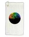 Rainbow Moon Micro Terry Gromet Golf Towel 11&#x22;x19-Golf Towel-TooLoud-White-Davson Sales