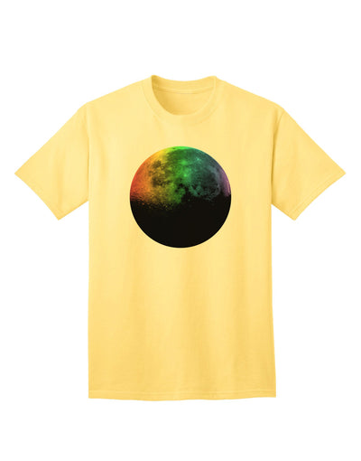 Rainbow Moon - Premium Adult T-Shirt Collection-Mens T-shirts-TooLoud-Yellow-Small-Davson Sales