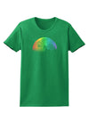 Rainbow Moon Womens Dark T-Shirt-TooLoud-Kelly-Green-X-Small-Davson Sales