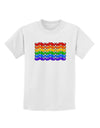 Rainbow Mustaches Gay Pride Flag Childrens T-Shirt-Childrens T-Shirt-TooLoud-White-X-Small-Davson Sales