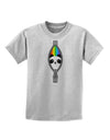 Rainbow Panda Peeking Out of Zipper Childrens T-Shirt by TooLoud-Childrens T-Shirt-TooLoud-AshGray-X-Small-Davson Sales