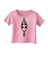 Rainbow Panda Peeking Out of Zipper Infant T-Shirt by TooLoud-Infant T-Shirt-TooLoud-Candy-Pink-06-Months-Davson Sales