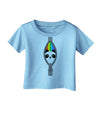Rainbow Panda Peeking Out of Zipper Infant T-Shirt by TooLoud-Infant T-Shirt-TooLoud-Aquatic-Blue-06-Months-Davson Sales