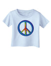 Rainbow Peace Infant T-Shirt-Infant T-Shirt-TooLoud-Light-Blue-06-Months-Davson Sales
