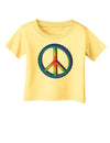 Rainbow Peace Infant T-Shirt-Infant T-Shirt-TooLoud-Daffodil-Yellow-06-Months-Davson Sales