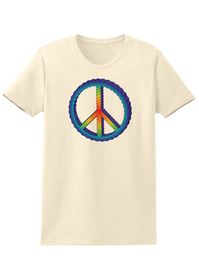Rainbow Peace Womens T-Shirt