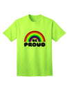 Rainbow Pride Adult T-Shirt - Embrace Your Identity with TooLoud-Mens T-shirts-TooLoud-Neon-Green-Small-Davson Sales