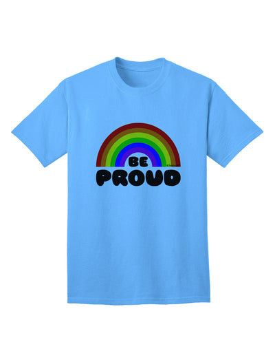 Rainbow Pride Adult T-Shirt - Embrace Your Identity with TooLoud-Mens T-shirts-TooLoud-Aquatic-Blue-Small-Davson Sales