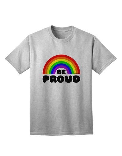 Rainbow Pride Adult T-Shirt - Embrace Your Identity with TooLoud-Mens T-shirts-TooLoud-AshGray-Small-Davson Sales