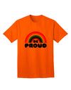 Rainbow Pride Adult T-Shirt - Embrace Your Identity with TooLoud-Mens T-shirts-TooLoud-Orange-Small-Davson Sales