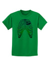 Rainbow Skeleton Ribcage with Heart Childrens T-Shirt-Childrens T-Shirt-TooLoud-Kelly-Green-X-Small-Davson Sales