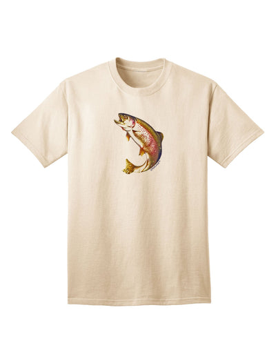 Rainbow Trout Adult T-Shirt-Mens T-Shirt-TooLoud-Natural-Small-Davson Sales