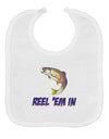 Rainbow Trout Reel Em In Baby Bib