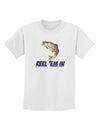 Rainbow Trout Reel Em In Childrens T-Shirt-Childrens T-Shirt-TooLoud-White-X-Small-Davson Sales