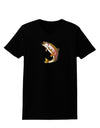 Rainbow Trout Womens Dark T-Shirt-TooLoud-Black-X-Small-Davson Sales