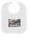 Rainbow in Cloud M Angelou Baby Bib by TooLoud