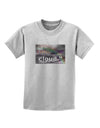 Rainbow in Cloud M Angelou Childrens T-Shirt by TooLoud-Childrens T-Shirt-TooLoud-AshGray-X-Small-Davson Sales