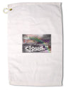 Rainbow in Cloud M Angelou Premium Cotton Golf Towel - 16 x 25 inch by TooLoud-Golf Towel-TooLoud-16x25"-Davson Sales