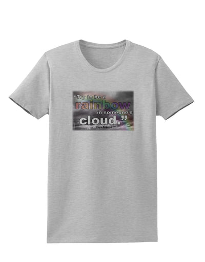 Rainbow in Cloud M Angelou Womens T-Shirt by TooLoud-Womens T-Shirt-TooLoud-AshGray-X-Small-Davson Sales