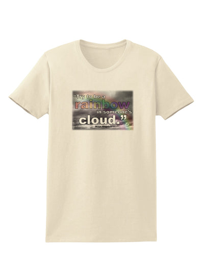 Rainbow in Cloud M Angelou Womens T-Shirt by TooLoud-Womens T-Shirt-TooLoud-Natural-X-Small-Davson Sales