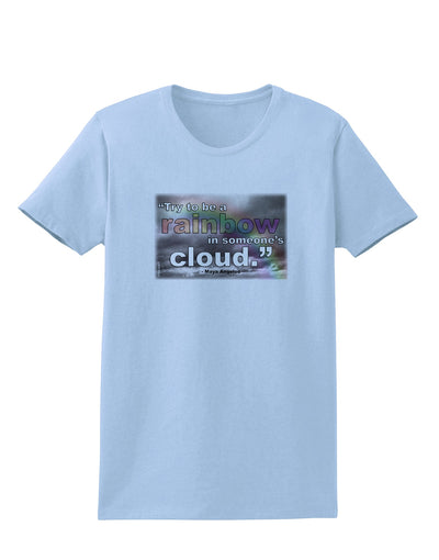 Rainbow in Cloud M Angelou Womens T-Shirt by TooLoud-Womens T-Shirt-TooLoud-Light-Blue-X-Small-Davson Sales