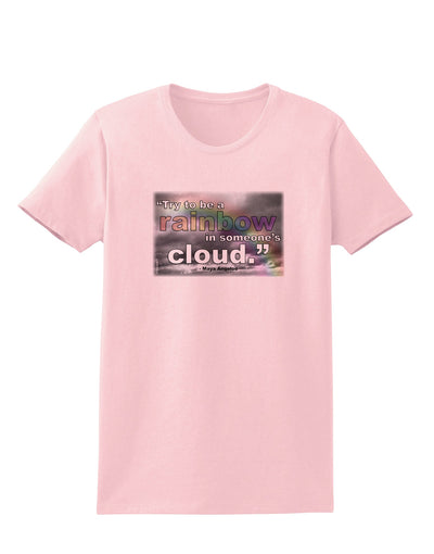 Rainbow in Cloud M Angelou Womens T-Shirt by TooLoud-Womens T-Shirt-TooLoud-PalePink-X-Small-Davson Sales