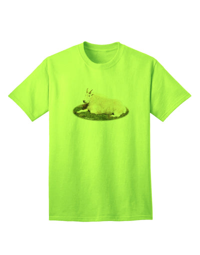 Ram Cutout Adult T-Shirt-unisex t-shirt-TooLoud-Neon-Green-Small-Davson Sales