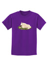 Ram Cutout Childrens Dark T-Shirt-Childrens T-Shirt-TooLoud-Purple-X-Small-Davson Sales