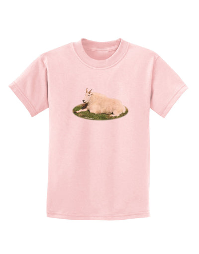 Ram Cutout Childrens T-Shirt-Childrens T-Shirt-TooLoud-PalePink-X-Small-Davson Sales