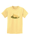 Ram Cutout Childrens T-Shirt-Childrens T-Shirt-TooLoud-Daffodil-Yellow-X-Small-Davson Sales