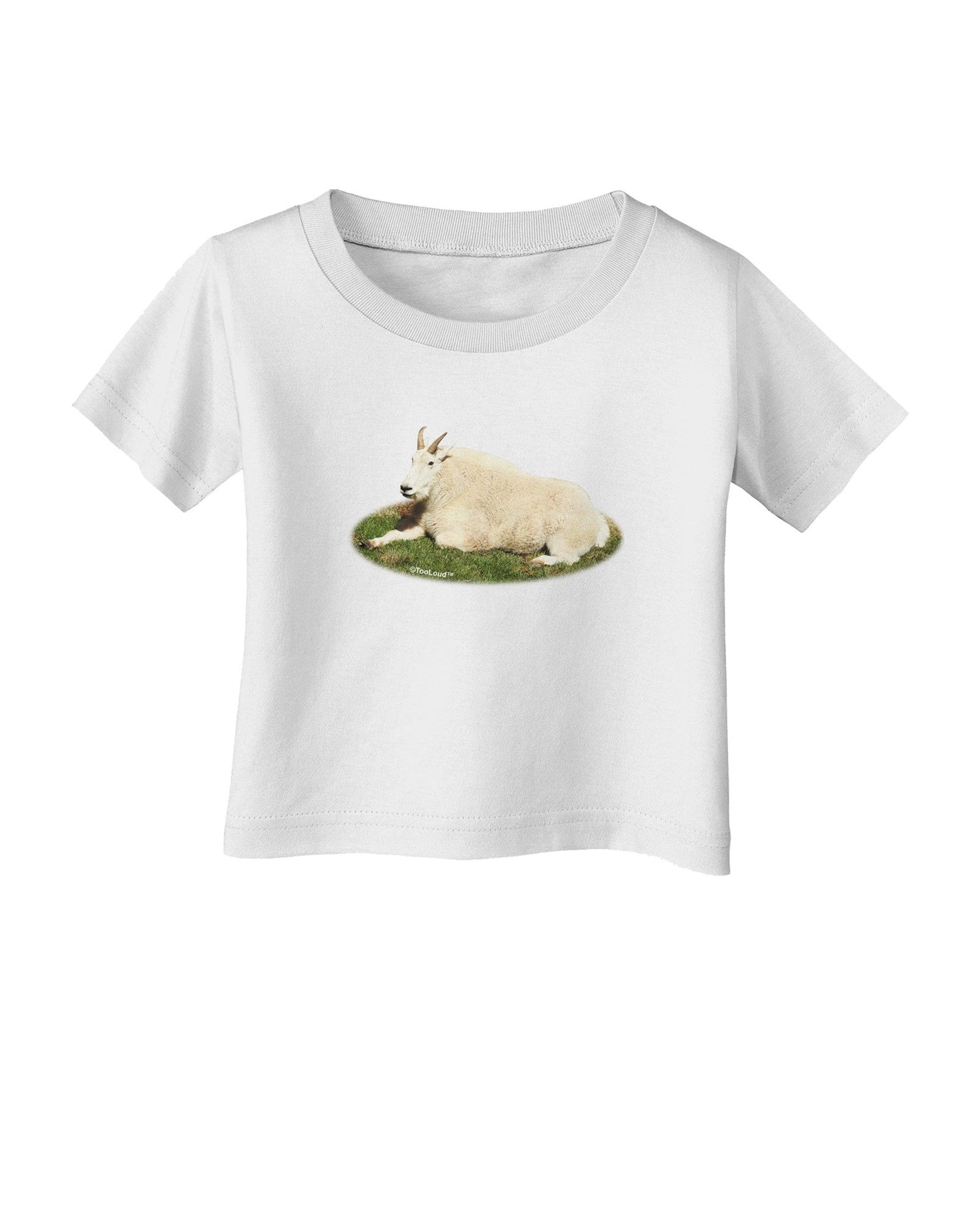 Ram Cutout Infant T-Shirt-Infant T-Shirt-TooLoud-White-06-Months-Davson Sales