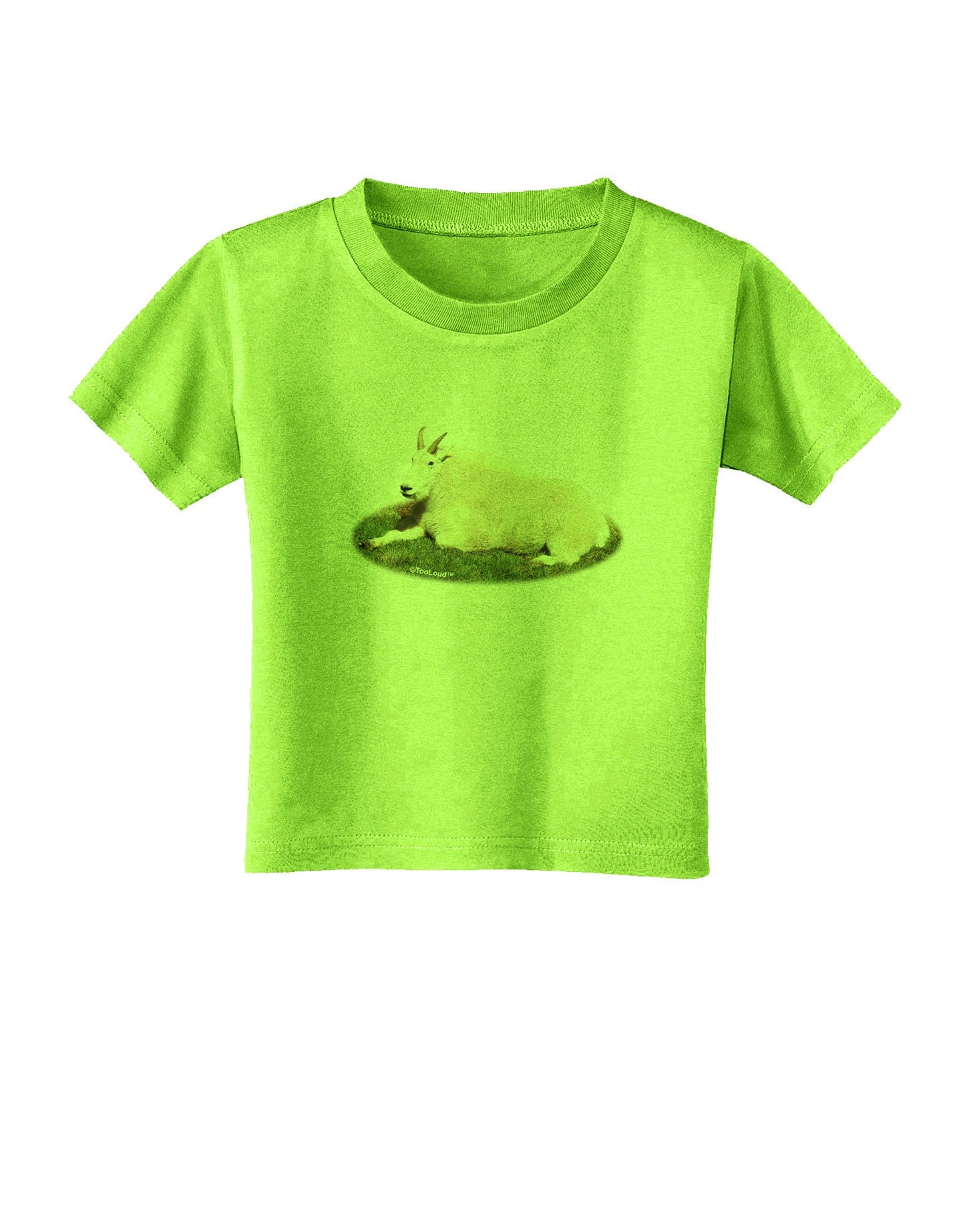 Ram Cutout Toddler T-Shirt-Toddler T-Shirt-TooLoud-Lime-Green-2T-Davson Sales