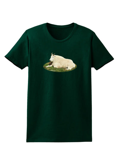 Ram Cutout Womens Dark T-Shirt-Womens T-Shirt-TooLoud-Forest-Green-Small-Davson Sales