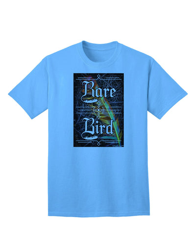 Rare Bird Collection - Vibrant Feather Design Adult T-Shirt-Mens T-shirts-TooLoud-Aquatic-Blue-Small-Davson Sales