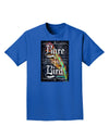 Rare Bird - Colorful Feather Adult Dark T-Shirt-Mens T-Shirt-TooLoud-Royal-Blue-Small-Davson Sales