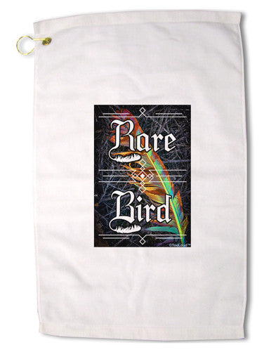 Rare Bird - Colorful Feather Premium Cotton Golf Towel - 16" x 25-Golf Towel-TooLoud-16x25"-Davson Sales