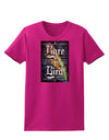 Rare Bird - Colorful Feather Womens Dark T-Shirt-TooLoud-Hot-Pink-Small-Davson Sales