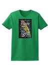 Rare Bird - Colorful Feather Womens Dark T-Shirt-TooLoud-Kelly-Green-X-Small-Davson Sales