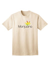 Rastafarian Adult T-Shirt featuring Marijuana Text and Leaf-Mens T-shirts-TooLoud-Natural-Small-Davson Sales