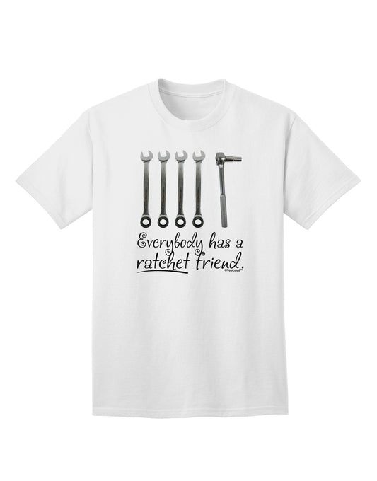 Ratchet Friend Adult T-Shirt-Mens T-Shirt-TooLoud-White-Small-Davson Sales