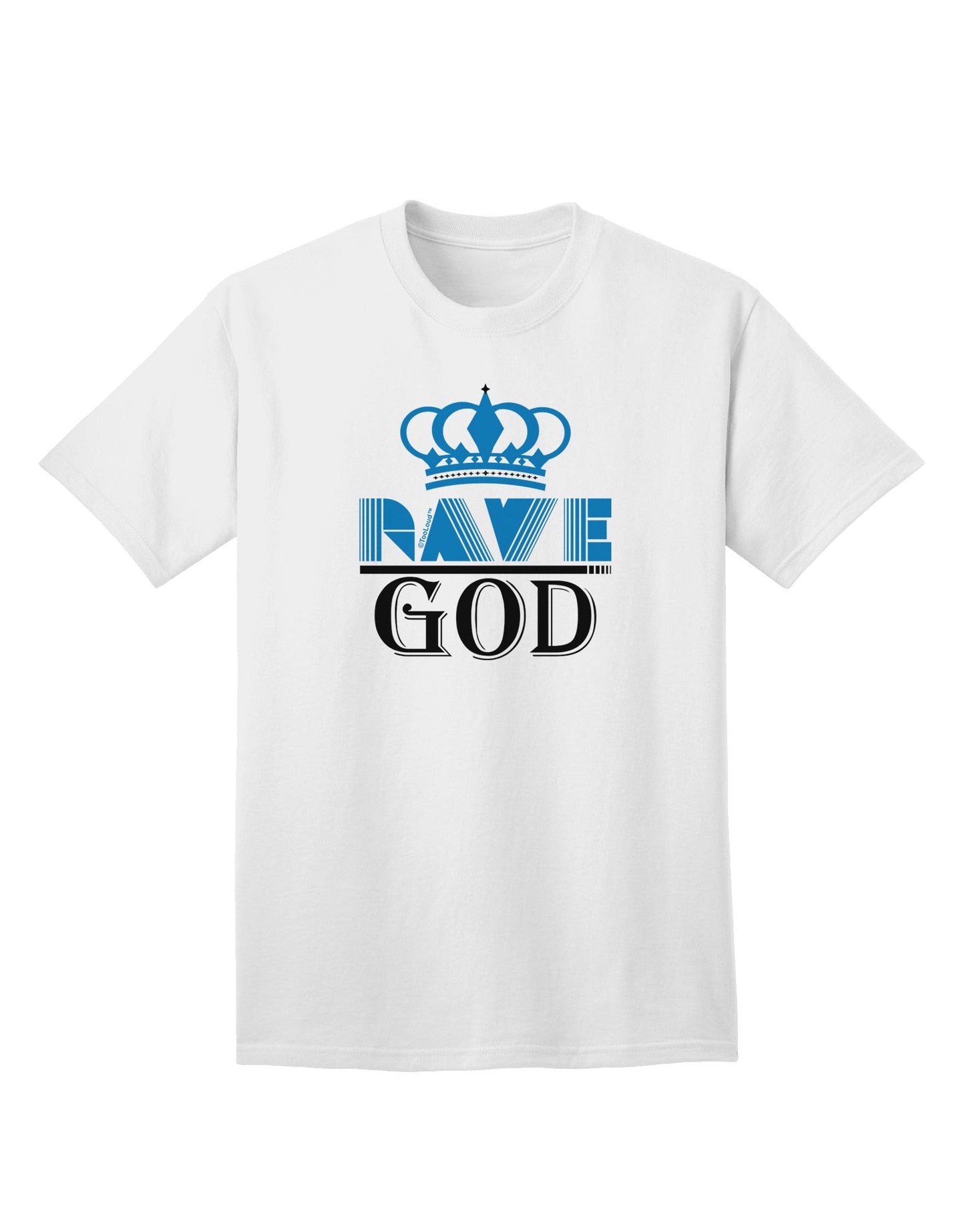 Rave God Adult T-Shirt-Mens T-Shirt-TooLoud-White-Small-Davson Sales