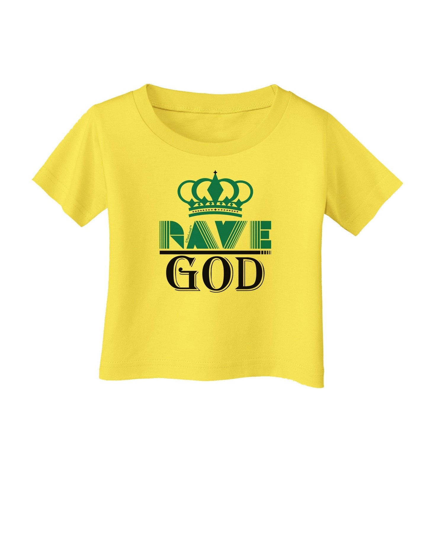 Rave God Infant T-Shirt-Infant T-Shirt-TooLoud-Yellow-06-Months-Davson Sales