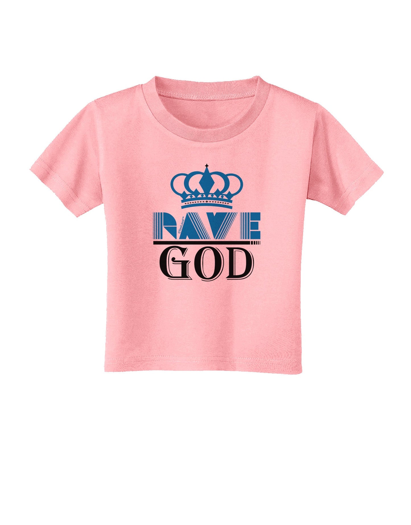 Rave God Toddler T-Shirt-Toddler T-Shirt-TooLoud-Candy-Pink-2T-Davson Sales