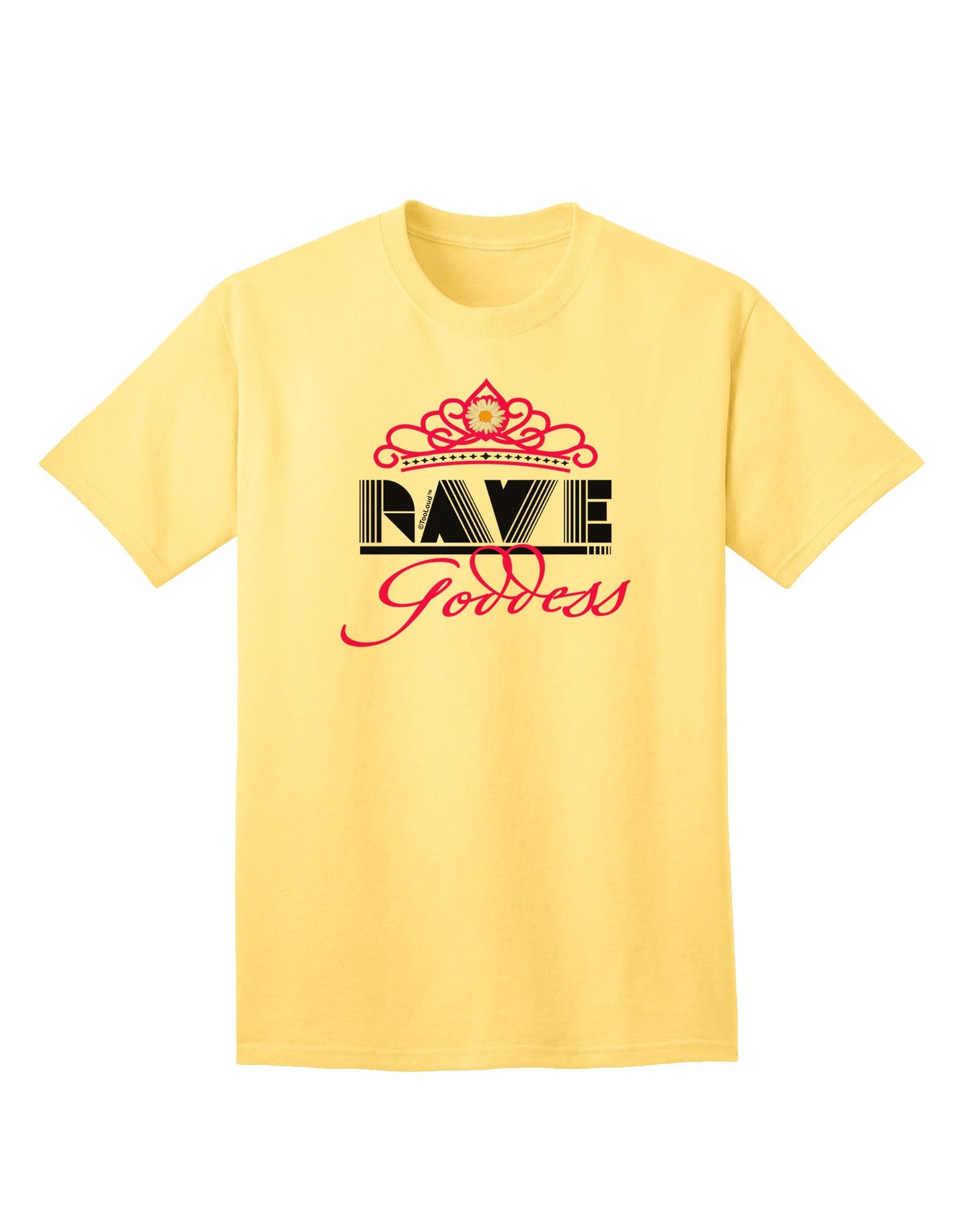 Rave Goddess Adult T-Shirt-Mens T-Shirt-TooLoud-Yellow-Small-Davson Sales