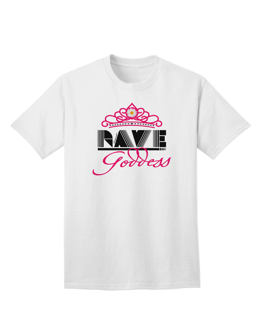 Rave Goddess Adult T-Shirt-Mens T-Shirt-TooLoud-White-Small-Davson Sales
