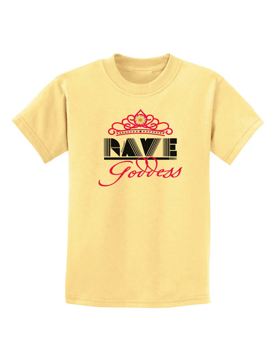 Rave Goddess Childrens T-Shirt-Childrens T-Shirt-TooLoud-Daffodil-Yellow-X-Small-Davson Sales